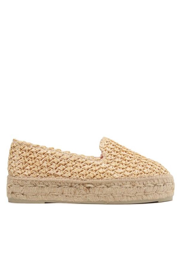 Manebi Espadryle Double Sole Espadrilles V 2.7 D0 Beżowy. Kolor: beżowy. Materiał: syntetyk