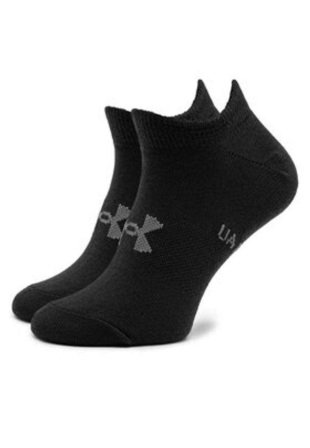 Under Armour Zestaw 6 par niskich skarpet unisex Ua Essential No Show 1370542-001 Czarny. Kolor: czarny. Materiał: materiał