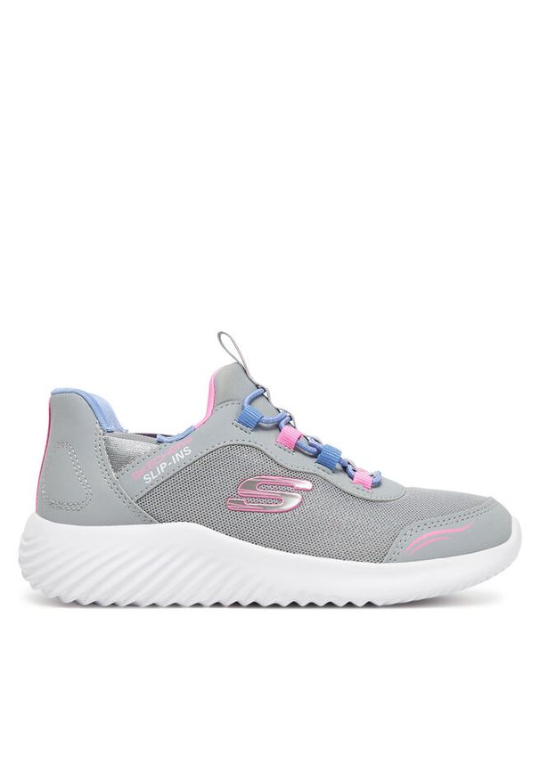 skechers - Sneakersy Skechers. Kolor: szary