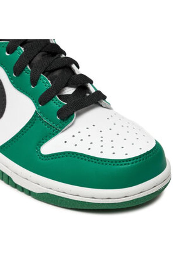 Nike Sneakersy Dunk High Nd Gs Og DR0527 300 Zielony. Kolor: zielony. Materiał: skóra