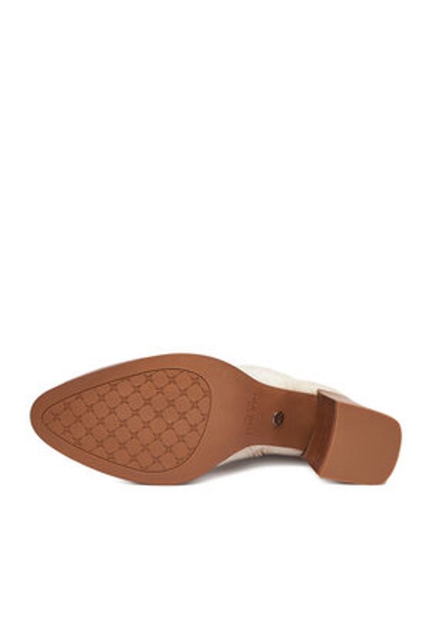 Nine West Kozaki CEO-BASZIRA-01 Écru. Kolor: kremowy. Materiał: materiał