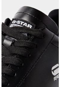 G-Star RAW - G-Star Raw - Buty Cadet. Nosek buta: okrągły. Zapięcie: sznurówki. Kolor: czarny. Materiał: guma #3