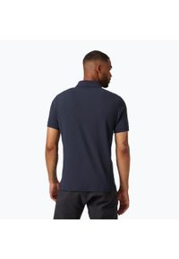 Koszulka trekkingowa męska Helly Hansen Hp Racing Polo. Typ kołnierza: polo. Kolor: niebieski. Sport: turystyka piesza #1