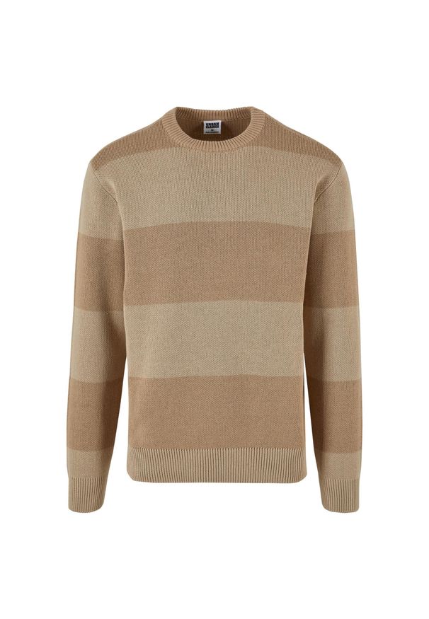 Sweter oversize Urban Classics. Okazja: na co dzień. Kolor: beżowy. Styl: casual