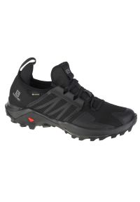 salomon - Buty Salomon Madcross Gtx M 41441 czarne. Zapięcie: sznurówki. Kolor: czarny. Materiał: guma, syntetyk, tkanina. Szerokość cholewki: normalna