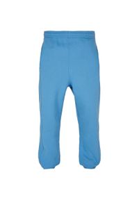 Urban Classics - Męskie Spodnie Dresowe. Kolor: niebieski. Materiał: dresówka. Długość: długie