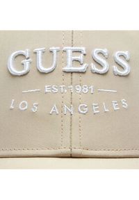 Guess Czapka z daszkiem AM5023 POL01 Beżowy. Kolor: beżowy. Materiał: materiał, poliester #3