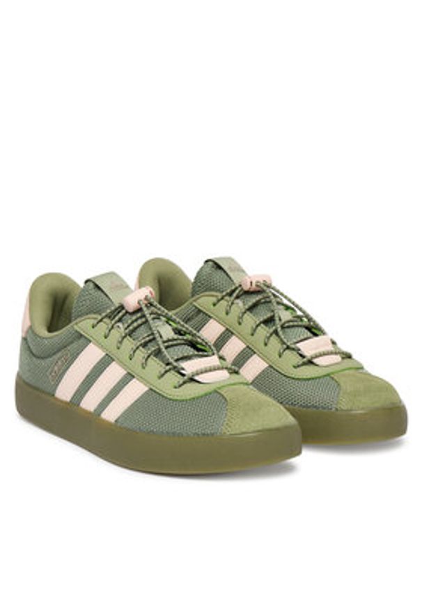 Adidas - adidas Sneakersy Vl Court 3.0 IH6603 Zielony. Kolor: zielony. Materiał: materiał