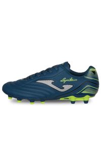 Joma - Buty piłkarskie Aguila 24 Firm Ground Rozmiar 45 - AGUW2417FG Niebieski. Kolor: turkusowy, niebieski, wielokolorowy, żółty. Sport: piłka nożna #2