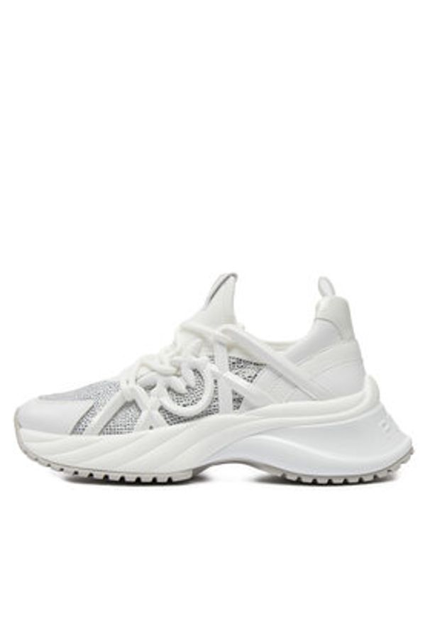 Pinko Sneakersy Ariel 01 SS0023 T014 Biały. Kolor: biały. Materiał: materiał