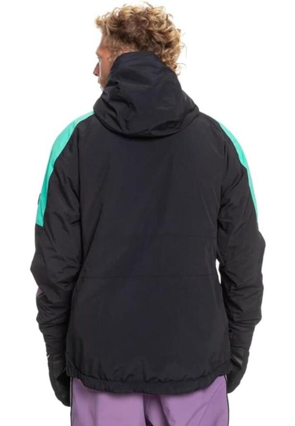 Kurtka narciarska męska Quiksilver Radicalo - Technical Snow. Kolor: czarny. Materiał: nylon. Sport: narciarstwo