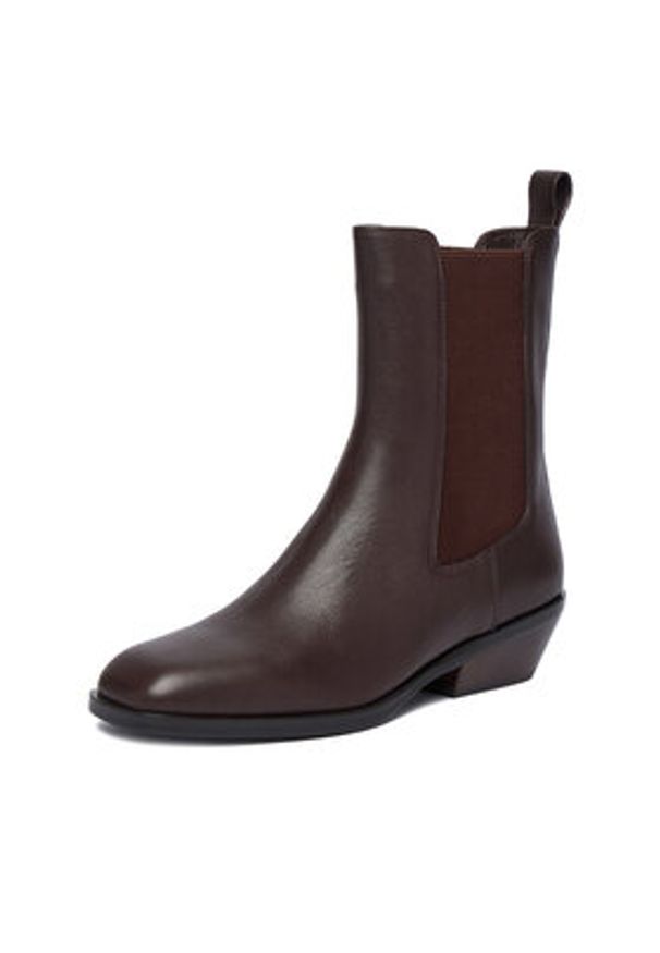 Gino Rossi Sztyblety CEO-AIDA-212-702-2 Brązowy. Kolor: brązowy. Materiał: skóra