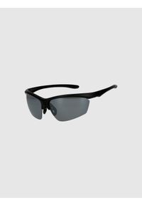 4f - 4F Okulary przeciwsłoneczne z powłoką lustrzaną - czarne Uniwersalny. Kolor: czarny #1