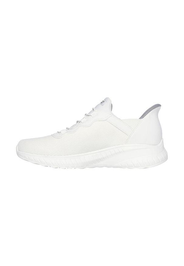 skechers - Buty męskie SKECHERS Slip-ins Bobs Squad Chaos Daily Hype. Kolor: biały
