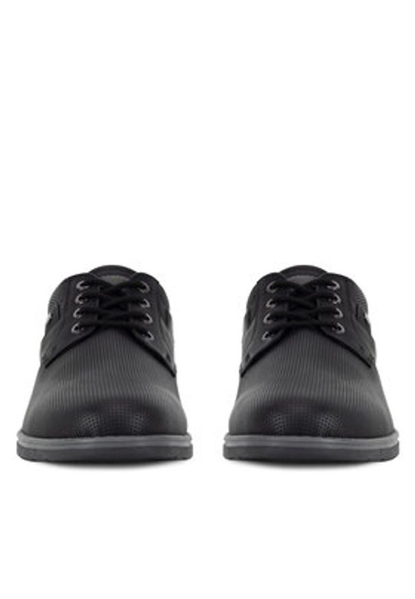 Lanetti Półbuty LINOS2-101 MBS Czarny. Kolor: czarny. Materiał: syntetyk, materiał