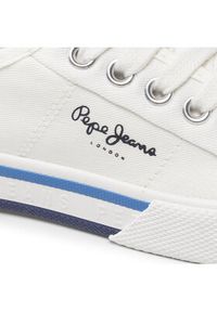 Pepe Jeans Tenisówki Brady Boy Basic PBS30527 Biały. Kolor: biały. Materiał: materiał