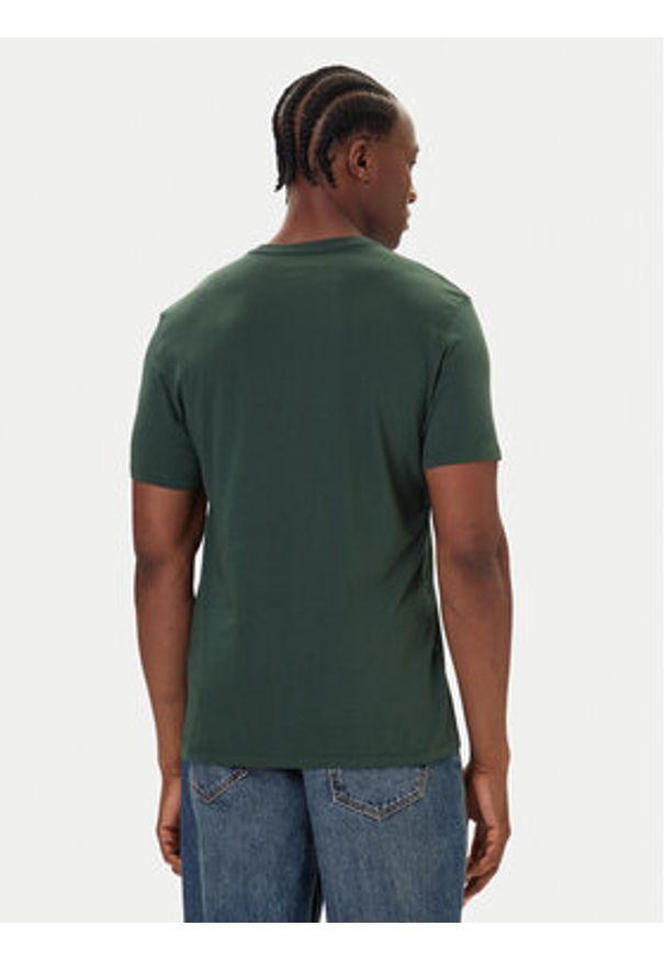 Calvin Klein Jeans T-Shirt 30s Chest Logo LV04RD865G Zielony Regular Fit. Kolor: zielony. Materiał: bawełna