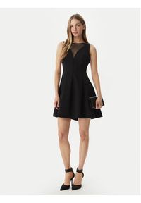Morgan Sukienka koktajlowa 261-RCOEUR Czarny Regular Fit. Kolor: czarny. Materiał: syntetyk. Styl: wizytowy #3