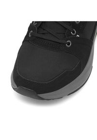 skechers - Skechers Półbuty 216106BKCC Czarny. Kolor: czarny. Materiał: skóra, zamsz #4