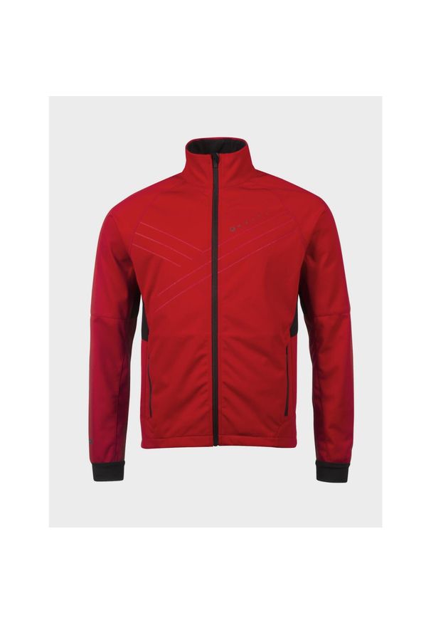 Kurtka do narciarstwa biegowego męska Halti Falun Softshell XCT. Kolor: czerwony. Materiał: softshell. Sezon: zima. Sport: narciarstwo