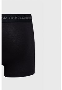 MICHAEL Michael Kors bokserki 6BR1T10773 (3-pack) męskie kolor czarny. Kolor: czarny. Materiał: bawełna, włókno. Długość: długie #2