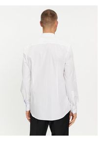 Hugo Koszula Koey 50513889 Biały Slim Fit. Kolor: biały. Materiał: bawełna #4