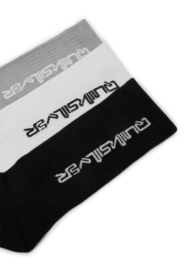 Quiksilver Skarpety długie AS_QUIKSILVER_100W_SS25 (3-PACK) Biały. Kolor: biały. Materiał: bawełna