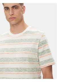 Jack & Jones - Jack&Jones T-Shirt Birk 12268437 Beżowy Standard Fit. Kolor: beżowy. Materiał: bawełna