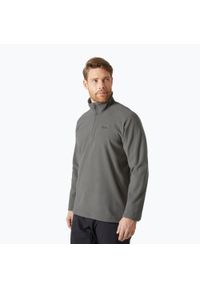 Bluza trekkingowa męska Helly Hansen Daybreaker 1/2 Zip. Kolor: szary. Materiał: polar. Sport: turystyka piesza #1