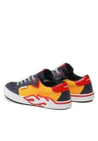 Geox Sneakersy J Alphabeet Boy J35HLA01054C2117 S Żółty. Kolor: żółty. Materiał: materiał