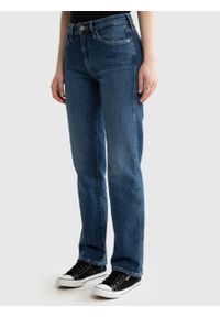 Big-Star - Spodnie jeans damskie Myrra 313. Okazja: na co dzień. Kolor: niebieski. Styl: casual, sportowy #6