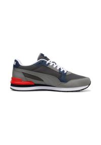 Buty do chodzenia męskie Puma ST Runner v4 NL Shadow Gray. Materiał: skóra, zamsz. Szerokość cholewki: normalna. Sport: turystyka piesza