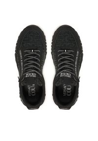 Versace Jeans Couture Sneakersy 79YA3SI5 ZSC89 Czarny. Kolor: czarny. Materiał: skóra #6