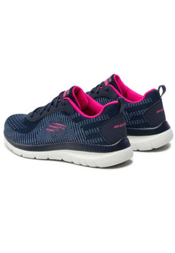 skechers - Skechers Sneakersy Purist 149220/NVHP Granatowy. Kolor: niebieski. Materiał: materiał