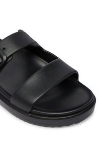 TOMMY HILFIGER - Tommy Hilfiger Klapki FW0FW08953 Czarny. Kolor: czarny. Materiał: syntetyk #3