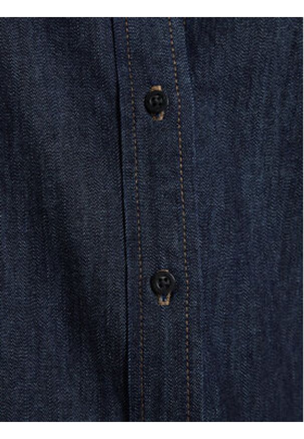 Lauren Ralph Lauren Koszula 200910353001 Granatowy Relaxed Fit. Kolor: niebieski. Materiał: bawełna