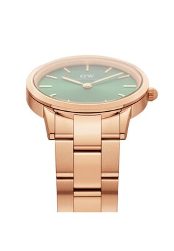 Daniel Wellington Zegarek iconic Emerald DW00100419 Złoty. Kolor: złoty