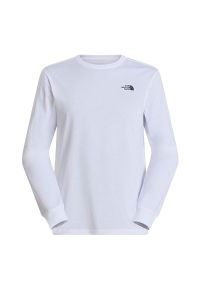 Koszulka męska The North Face Evolution Simple Dome 0A8EU3FN41 - biała. Kolor: biały. Materiał: poliester, materiał. Długość rękawa: długi rękaw. Długość: długie #1