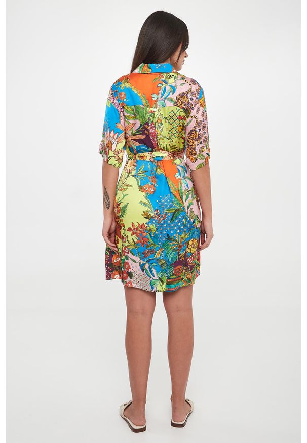 Liu Jo - Sukienka z wiskozy LIU JO. Materiał: wiskoza