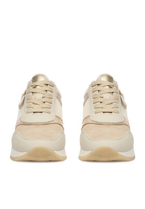 Lasocki Sneakersy CEO-ES0943-20 Beżowy. Kolor: beżowy. Materiał: skóra, zamsz