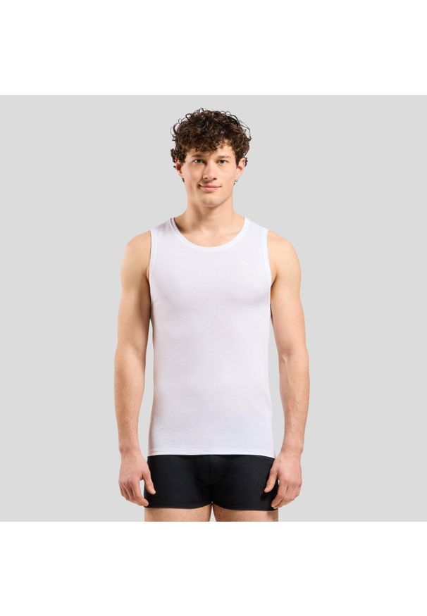 Koszulka techniczna męska Odlo ACTIVE F-DRY Light. Kolor: biały