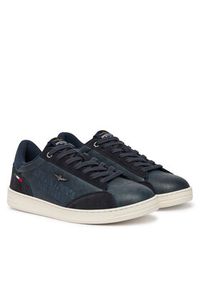 Aeronautica Militare Sneakersy 261SC0306UCT04325 Granatowy. Kolor: niebieski. Materiał: skóra #4