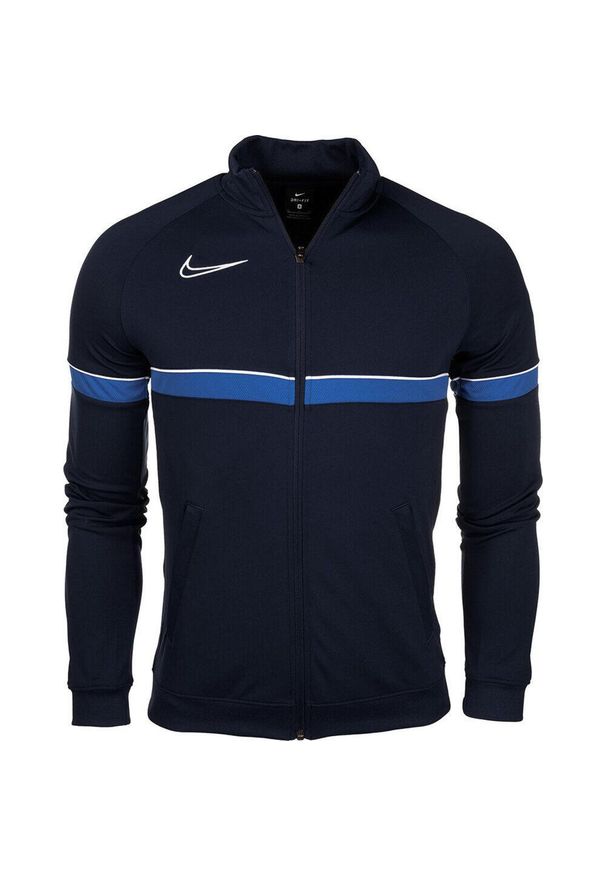 Bluza sportowa męska Nike Dri-FIT Academy 21 Knit Track Jacket. Kolor: niebieski. Technologia: Dri-Fit (Nike)