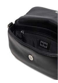 Tommy Jeans Torebka Tjw Pillow Flap Crossover AW0AW16978 Czarny. Kolor: czarny. Materiał: skórzane #3