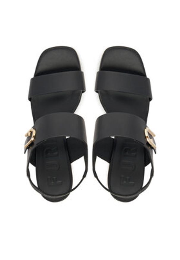 Furla Sandały Chic YJ42HIC A.0203 0455S Czarny. Kolor: czarny. Materiał: skóra