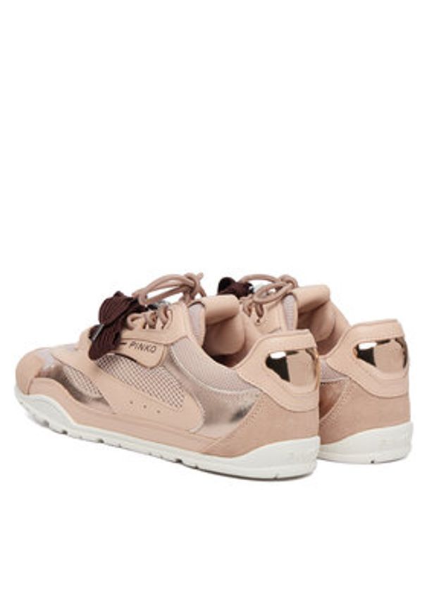 Pinko - PINKO Sneakersy Yulia 01 SS0185 P020 Różowy. Kolor: różowy. Materiał: skóra, zamsz