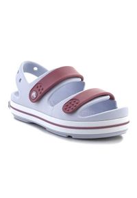 Buty do chodzenia dla dzieci Crocs Crocband Cruiser. Zapięcie: rzepy. Kolor: fioletowy. Materiał: syntetyk, materiał