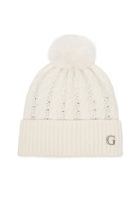 Guess Czapka AW5385 POL01 Biały. Kolor: biały. Materiał: akryl #1