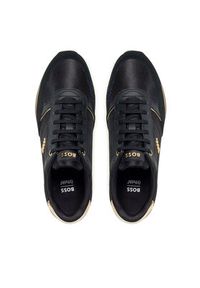 BOSS - Boss Sneakersy Parkour L Runn 50470152 10240037 01 Czarny. Kolor: czarny. Materiał: materiał