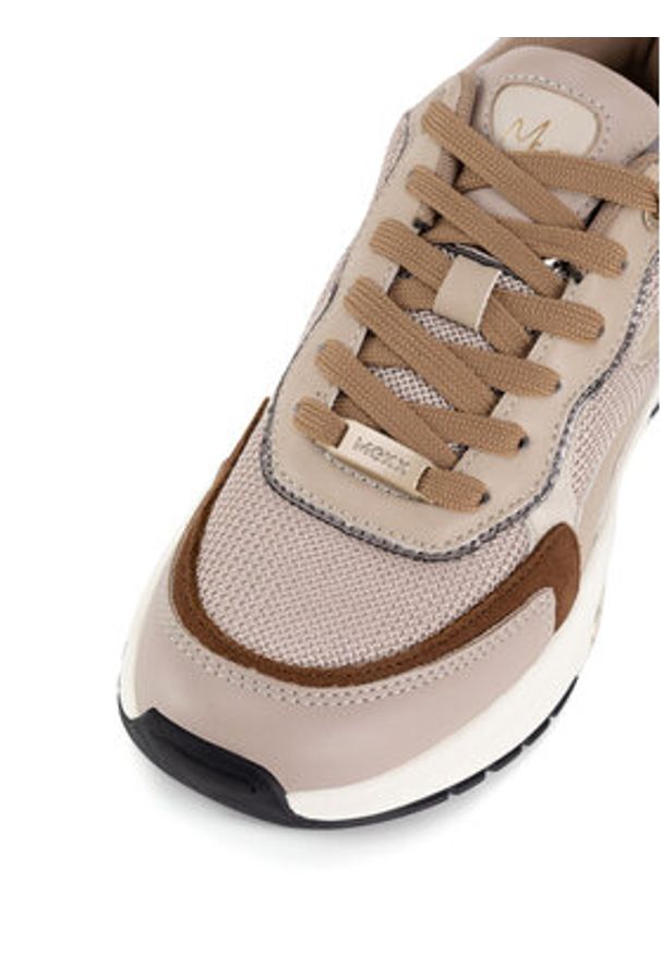 MEXX Sneakersy MI001009843W Beżowy. Kolor: beżowy. Materiał: skóra